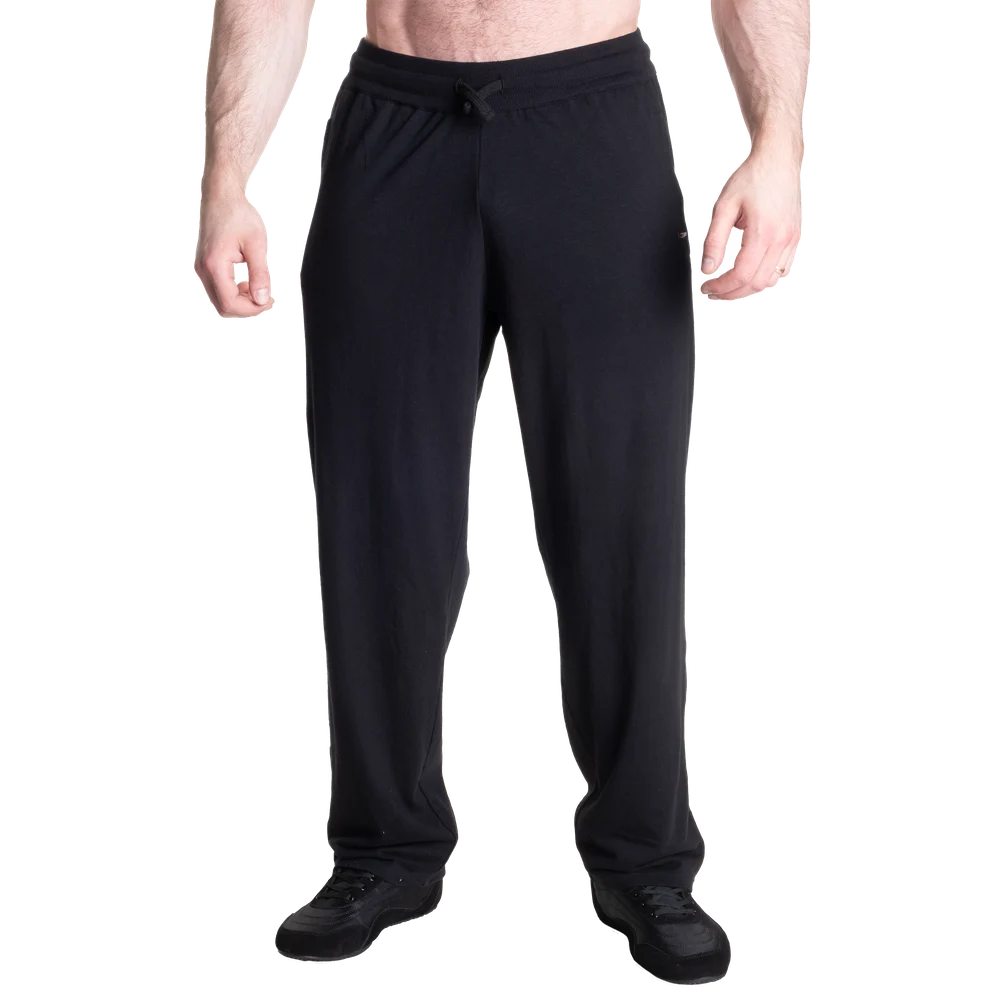 Gasp Sweatpants Black/White
