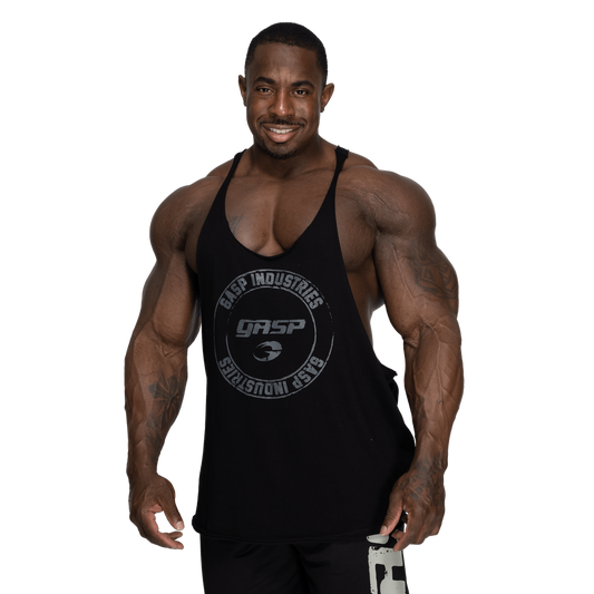 GASP STRINGER, BLACK