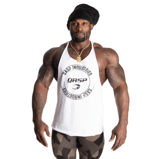 GASP STRINGER, WHITE