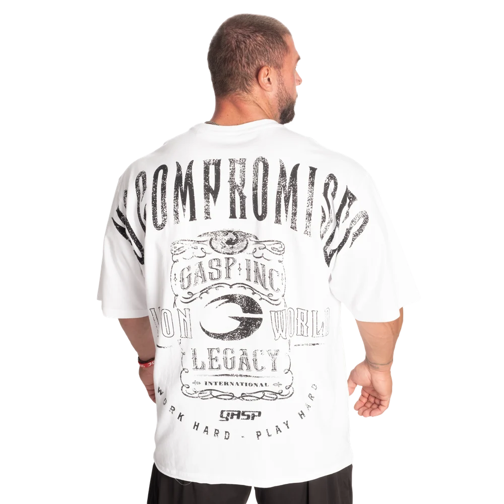 NC Iron Tee White