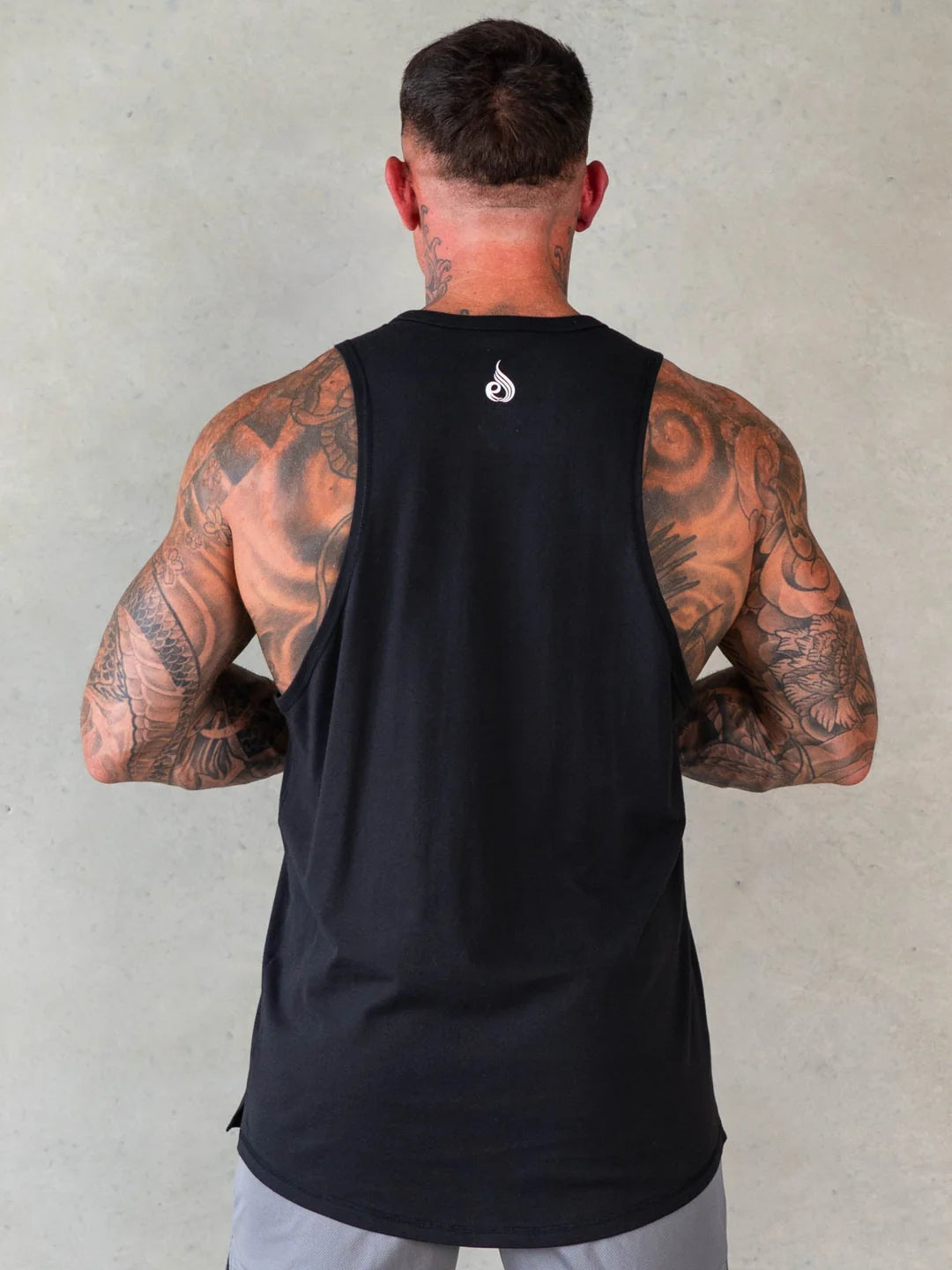 OCTANE TANK, FADED BLACK
