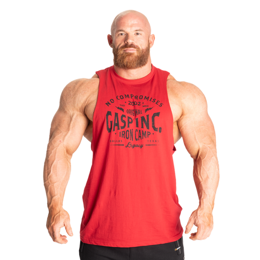 ORIGINAL CUT OUT TANK, CHILI RED