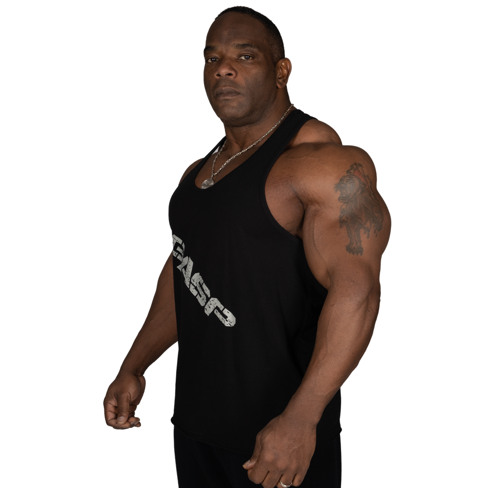 VINTAGE T-BACK, BLACK