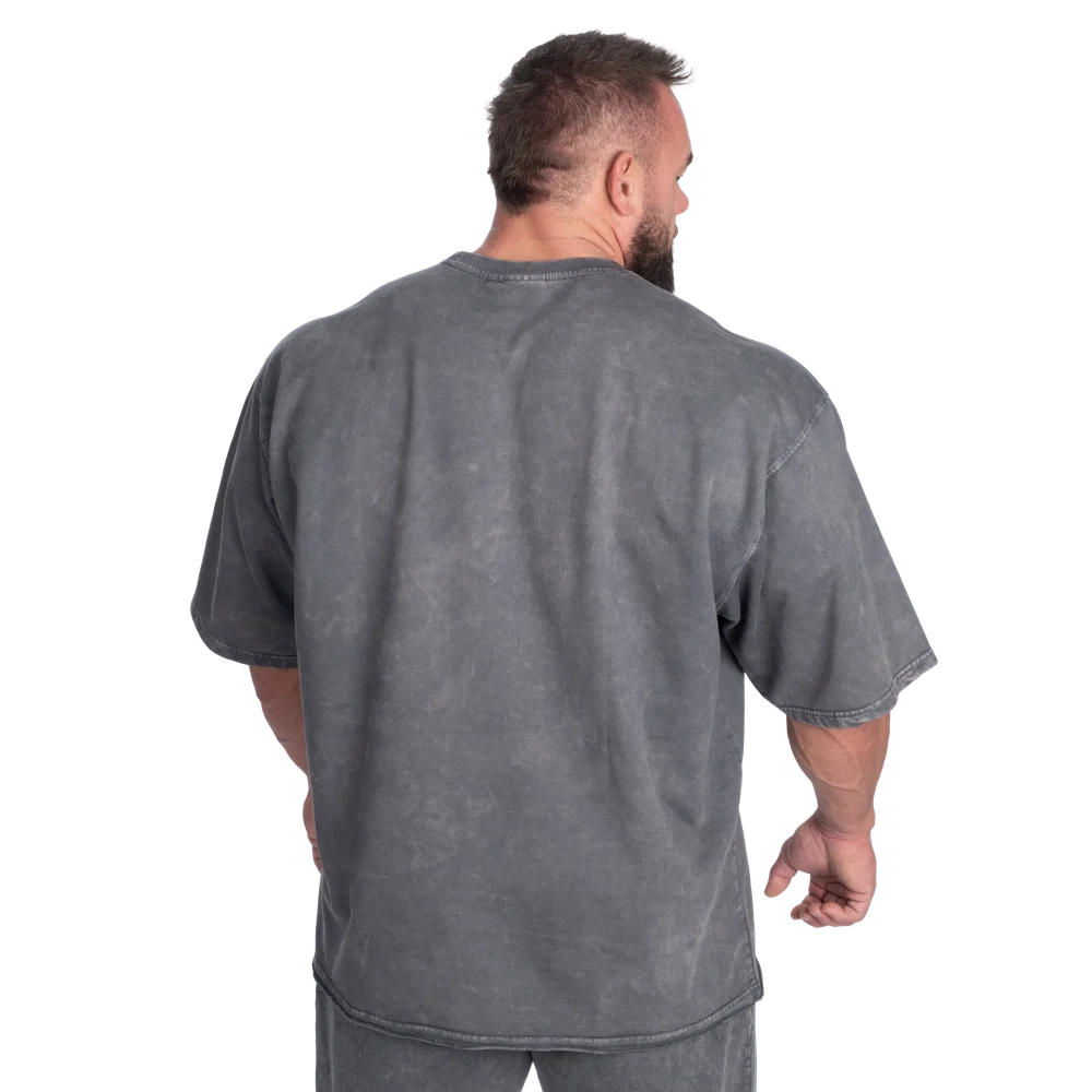 Iron Camp Iron Tee Washed Black