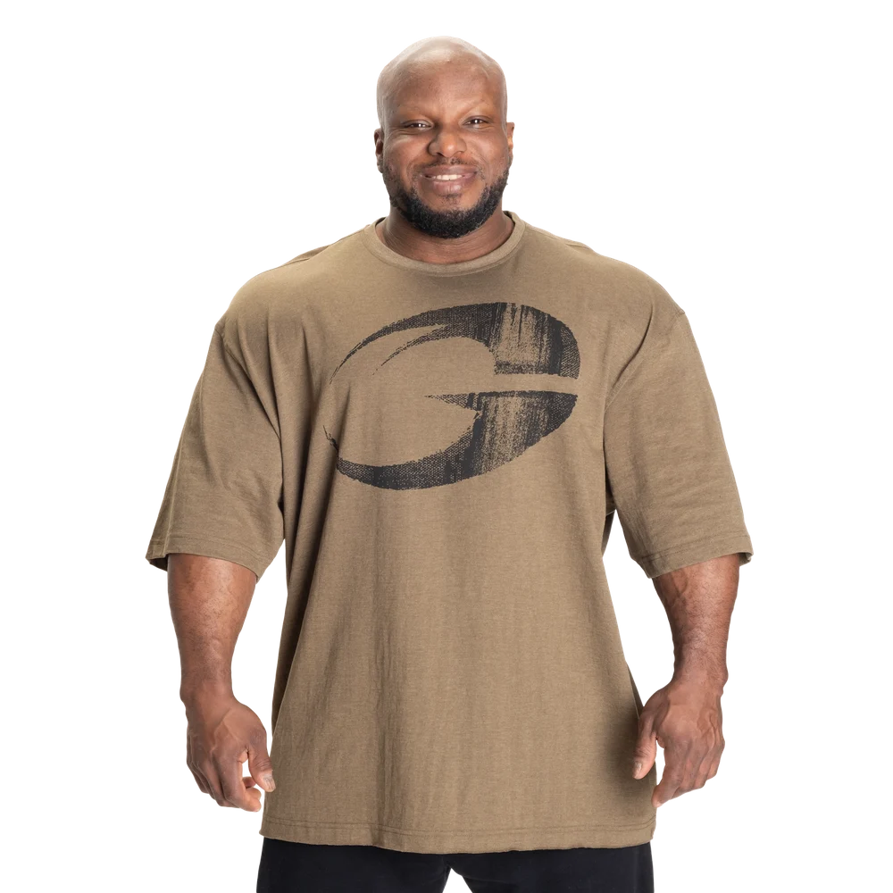 Pump Cover Iron Tee  Army Green Melange