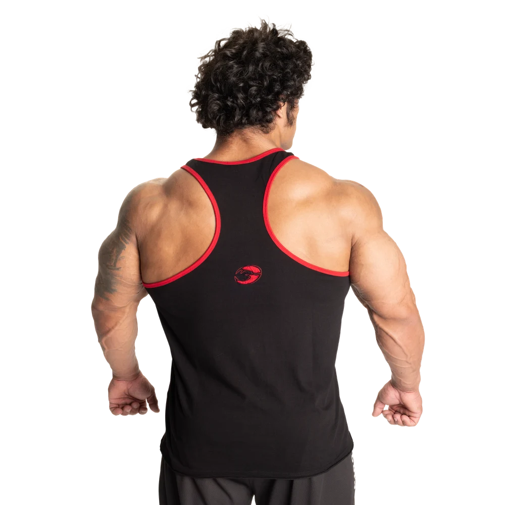 VINTAGE T-BACK, BLACK/Red