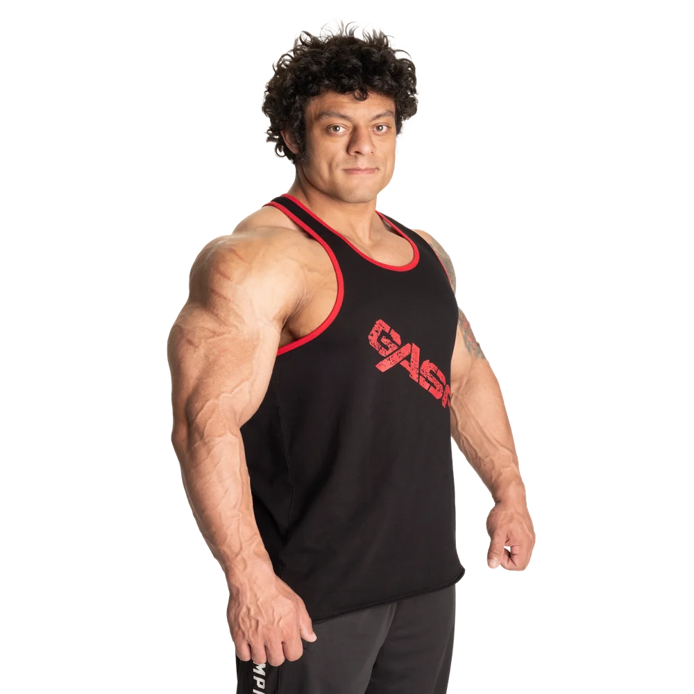 VINTAGE T-BACK, BLACK/Red