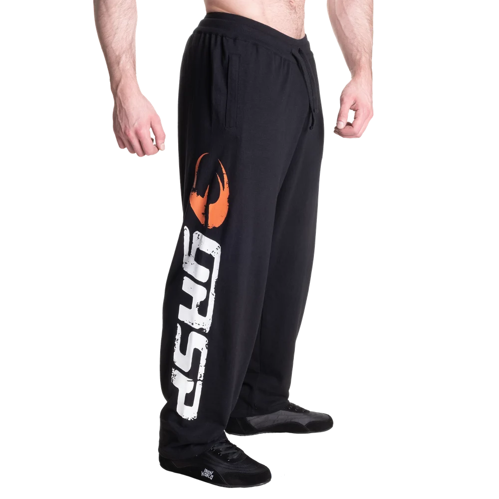 Gasp Sweatpants  Black/White