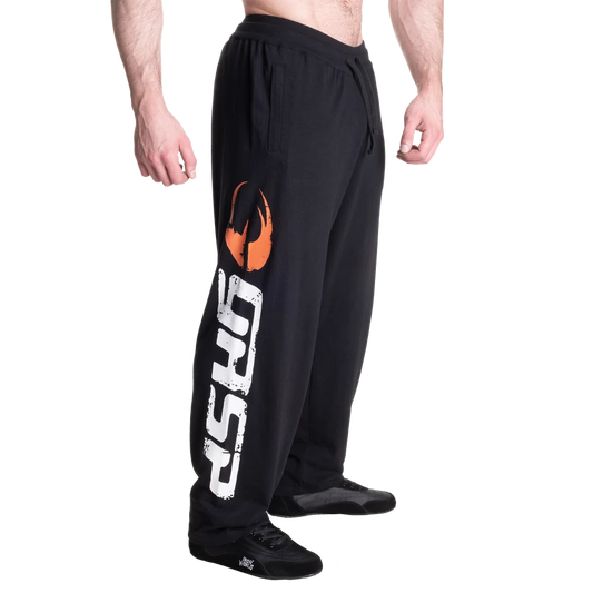 Gasp Sweatpants  Black/White