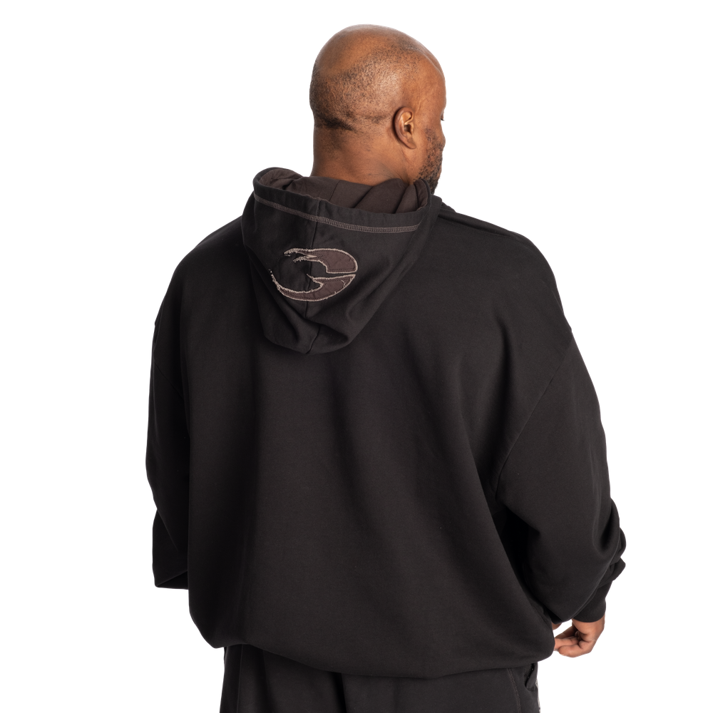 Gasp Hood Sweater Black/Grey