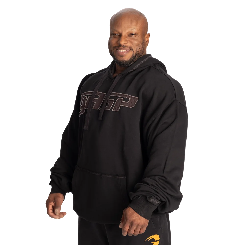 Gasp Hood Sweater Black/Grey