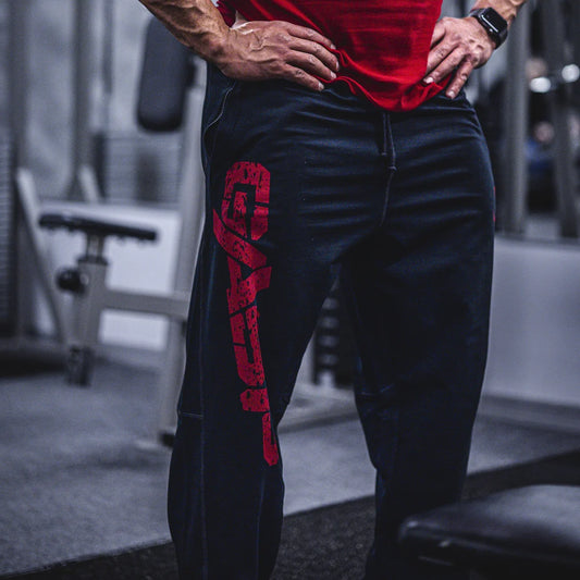 Vintage Sweatpants Black/Red