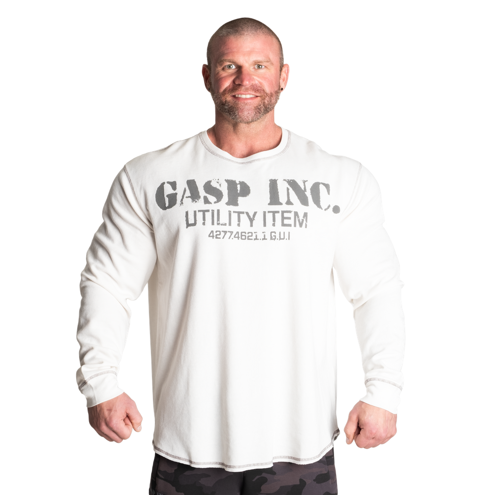 Thermal Gym Sweater Off White