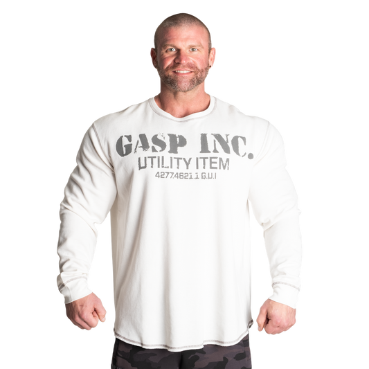 Thermal Gym Sweater Off White
