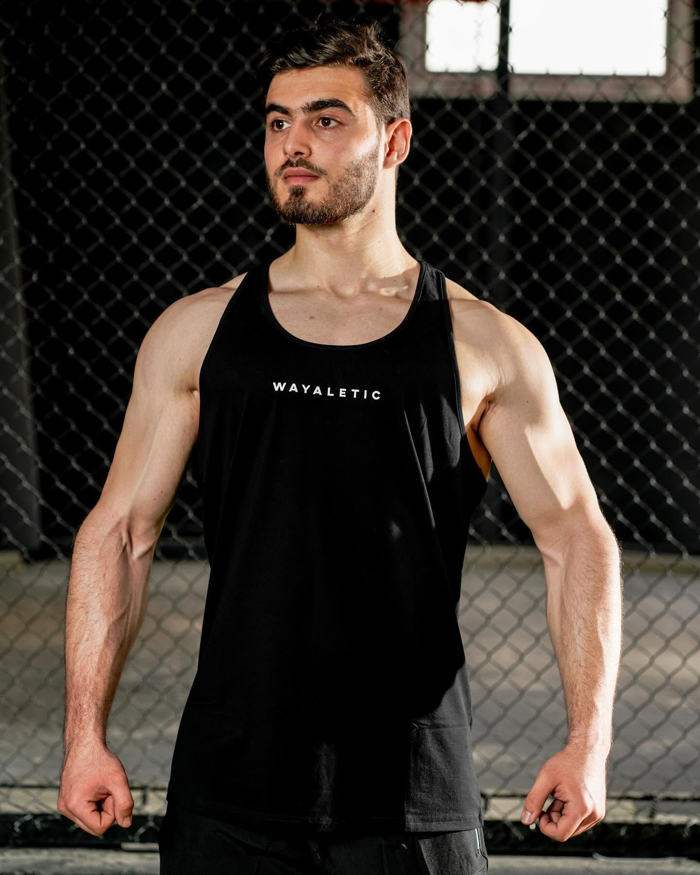 Performance Tank Top | Breathable Gym Tank | Stream, Red & Black