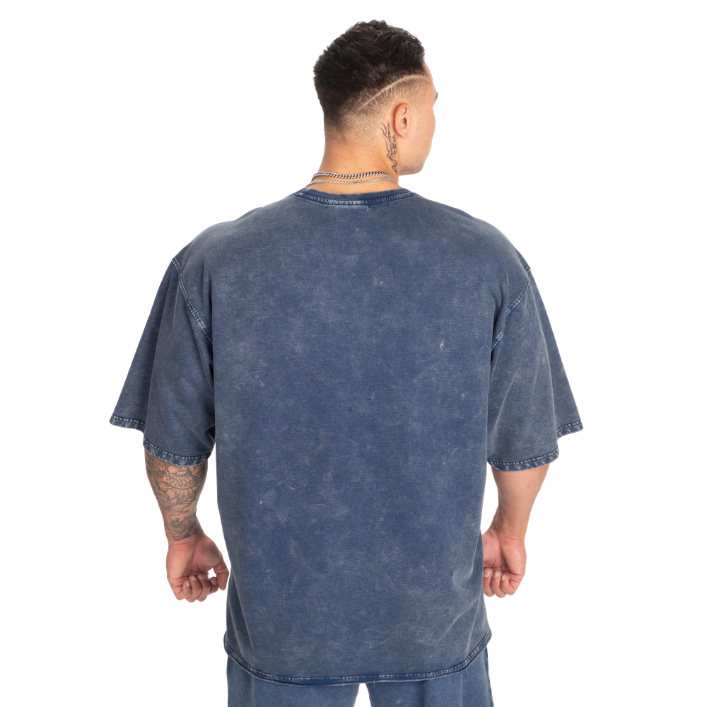 Iron Camp Iron Tee Washed Blue